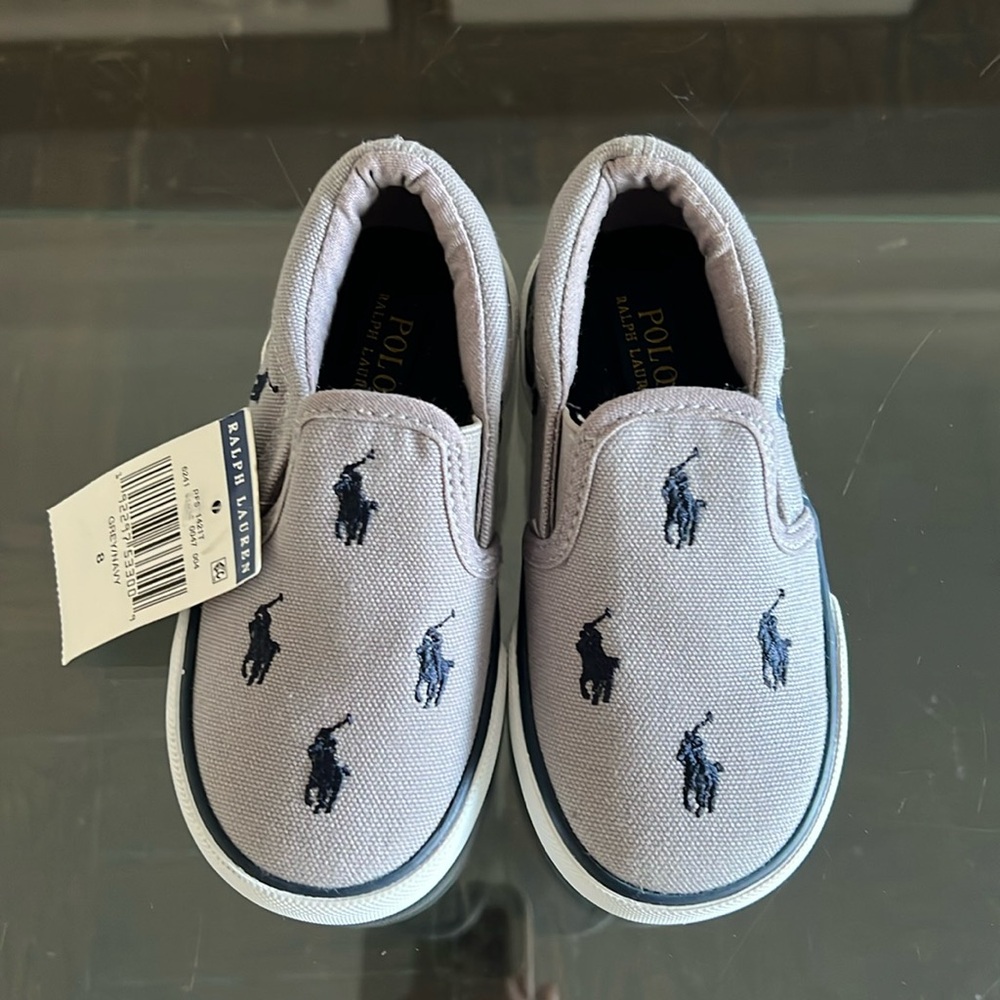NWT Polo Ralph Lauren Toddler Slip-Ons